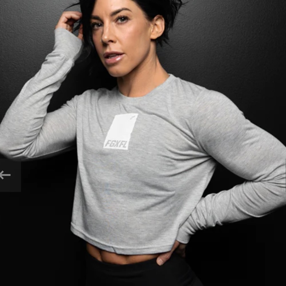 Flag Nor Fail- crop top
